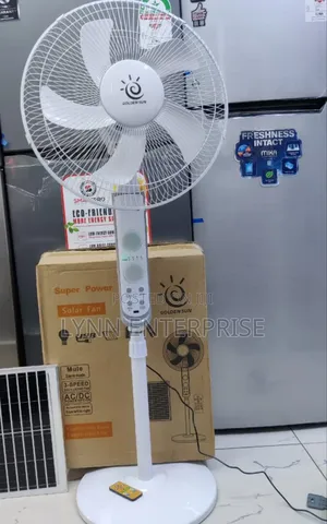 *Solar Fan Standing Fan