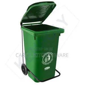 Trash Bin With Heavy Duty Pedal Trash Bin