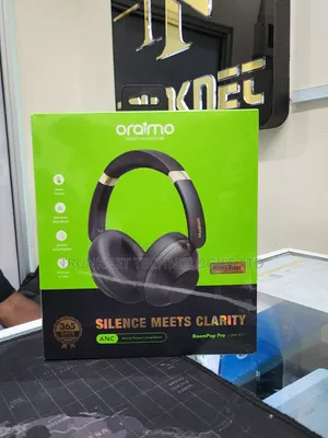 Oraimo Boompop Pro (Ohp-917) Hybrid Anc Over-Ear Wireless Headphones