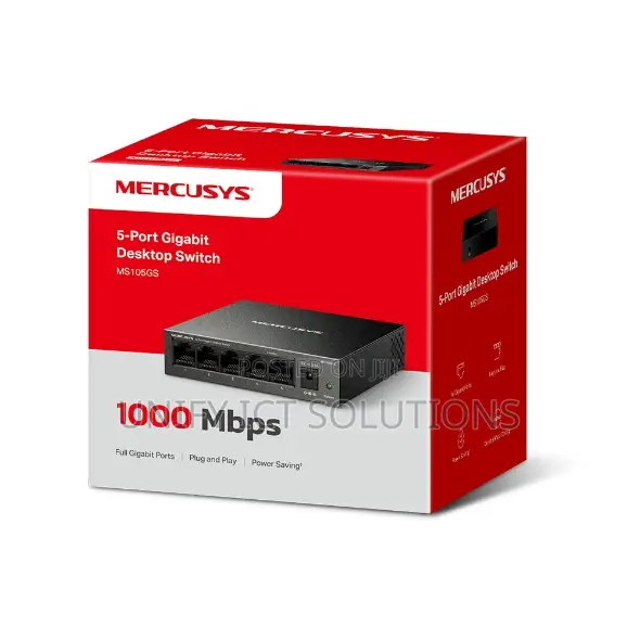 Mercusys Ms105g 5-Port Gigabit Switch