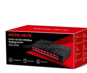 Mercusys Ms108g | 8-Port MBPS Desktop Switch