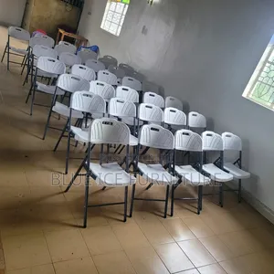 New Foldable White Chair