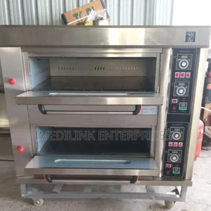 Premier Imported Double Deck 4-Trays Oven