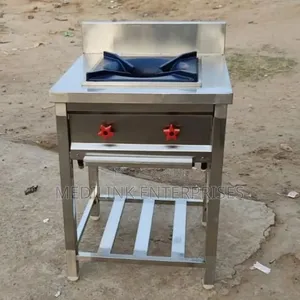 S 304 Stainless Steel Commercial Kitchen Single Burner Cooker