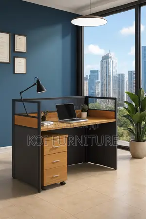 Office Workstation; One User MDF New Modern Stylish Wokstatons