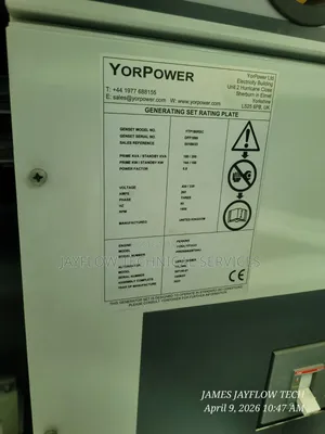Industrial Diesel Generator – 150 Kva (Silent Type)
