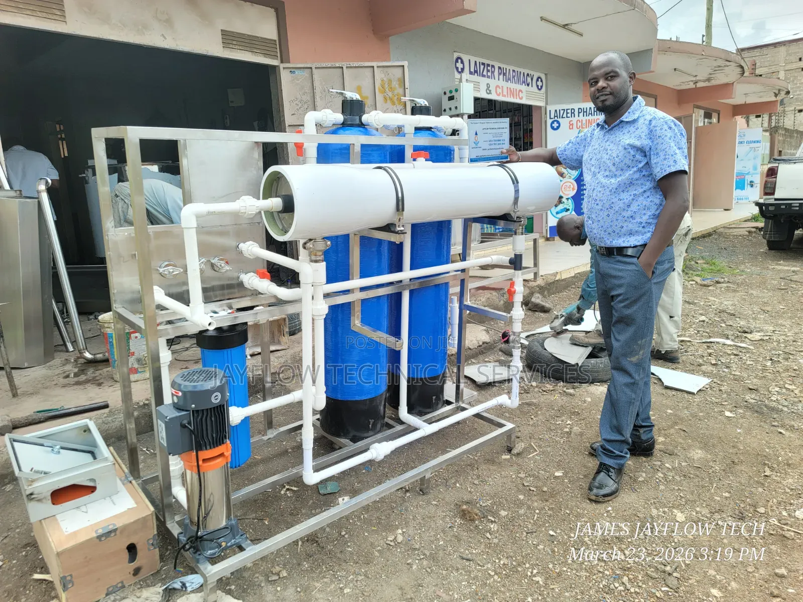 Commercial Reverse Osmosis System – 1000 LPH (Water Business Setup)