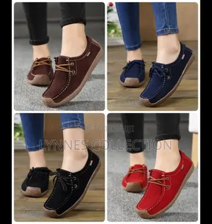 Ladies Suede Loafers Available