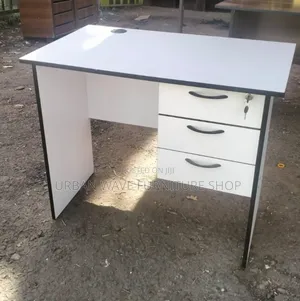 Black White  Home Study Desk