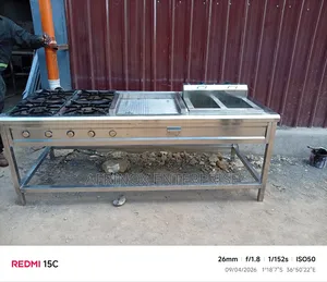 Commercial Grade Gas Cooker - A Chef's Best Friend Built to Last