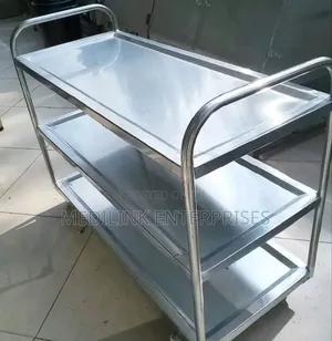 Ss304 Stainless Steel Restaurant Trolley