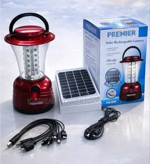 Premier Solar Rechargeable Lantern/Premier Rechargeable Lantern