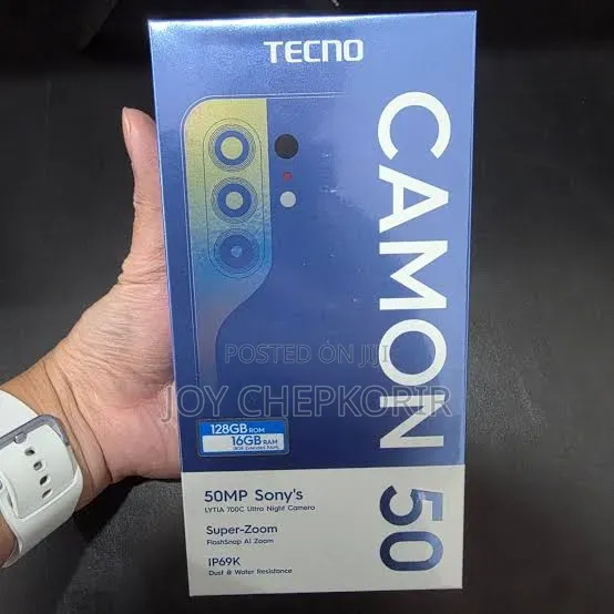New Tecno Camon 50 256 GB