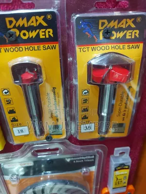 Size 18 and 35 Dmax Power TCT Wood Hole Saws