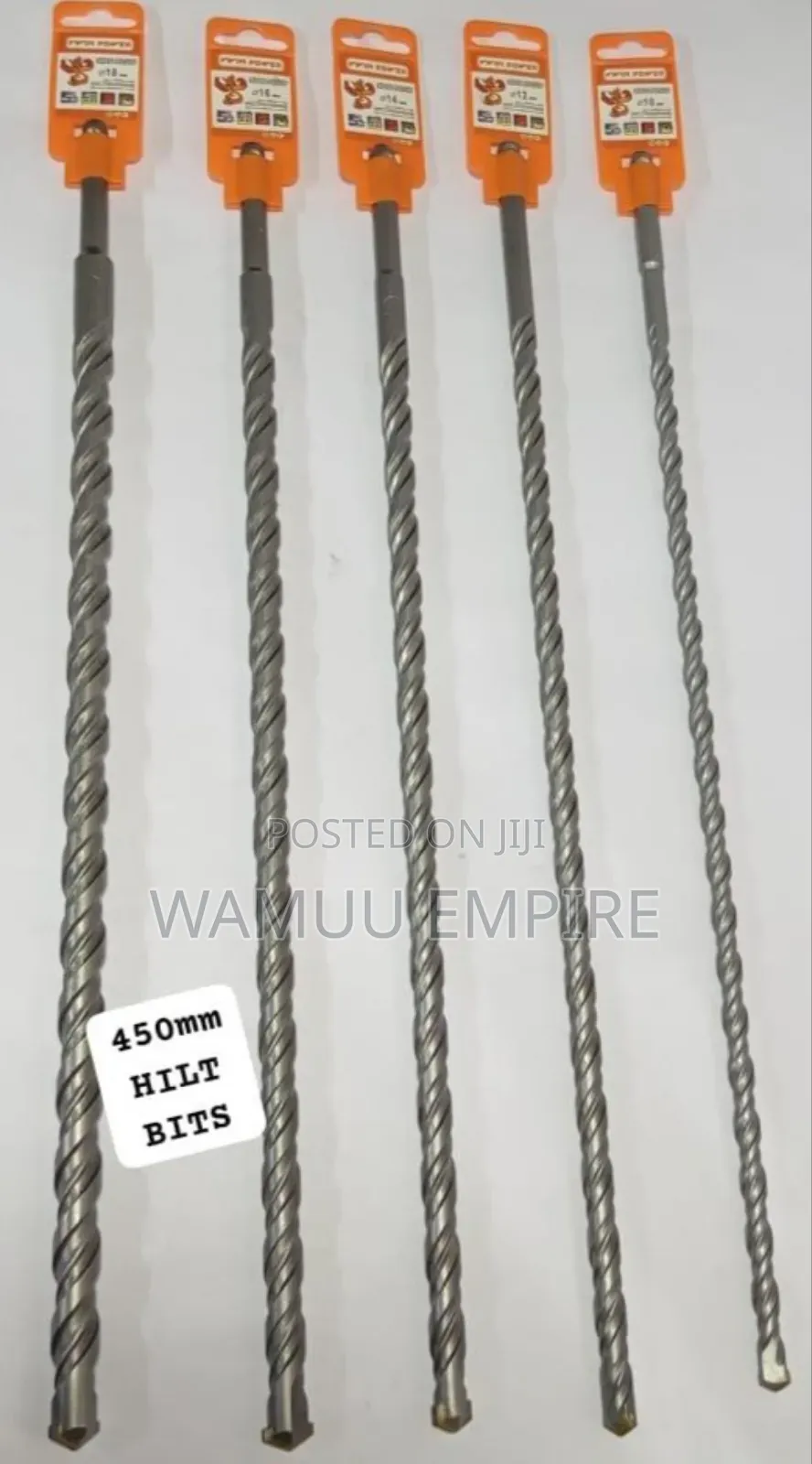 450mm Hilt SDS-Plus Hammer Drill Bits