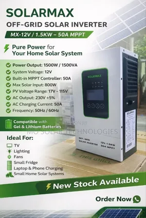 1.5kva 12v Solar Max Hybrid Inverter