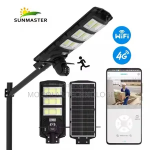 300w Solar CCTV Camera Street Lights