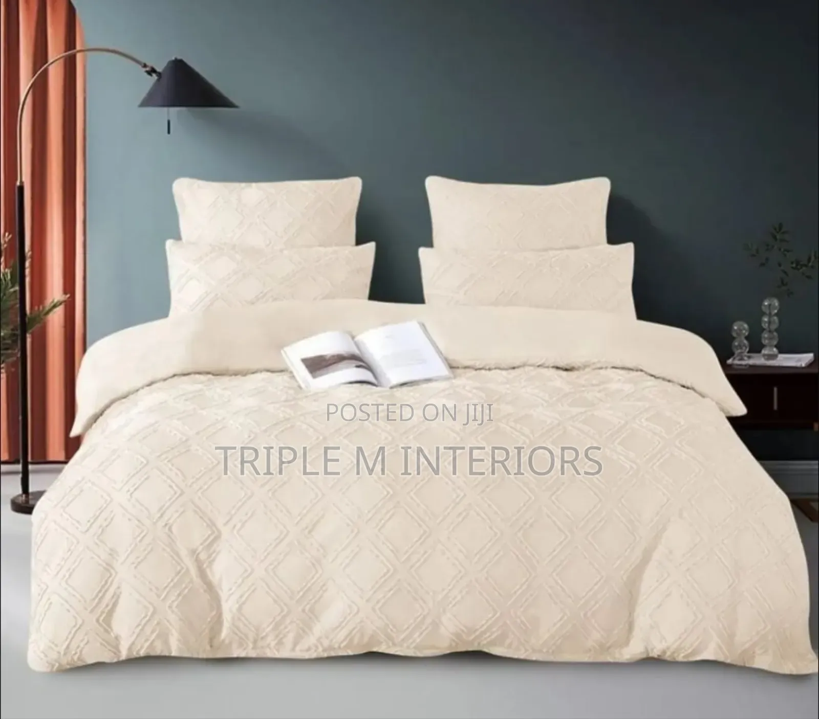 Designer Luxury Bed Set | Soft Tufted Finish
