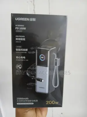 Ugreen 25000mah 200w Fast Charging Power Bank – Pb722 (Ug-35525b)