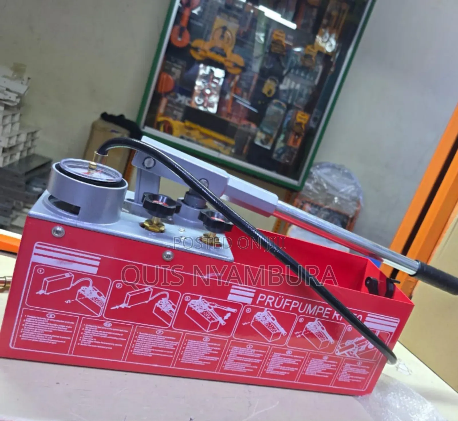 Hand Pressure Tester Pump/ Manual Pressure Test Pump