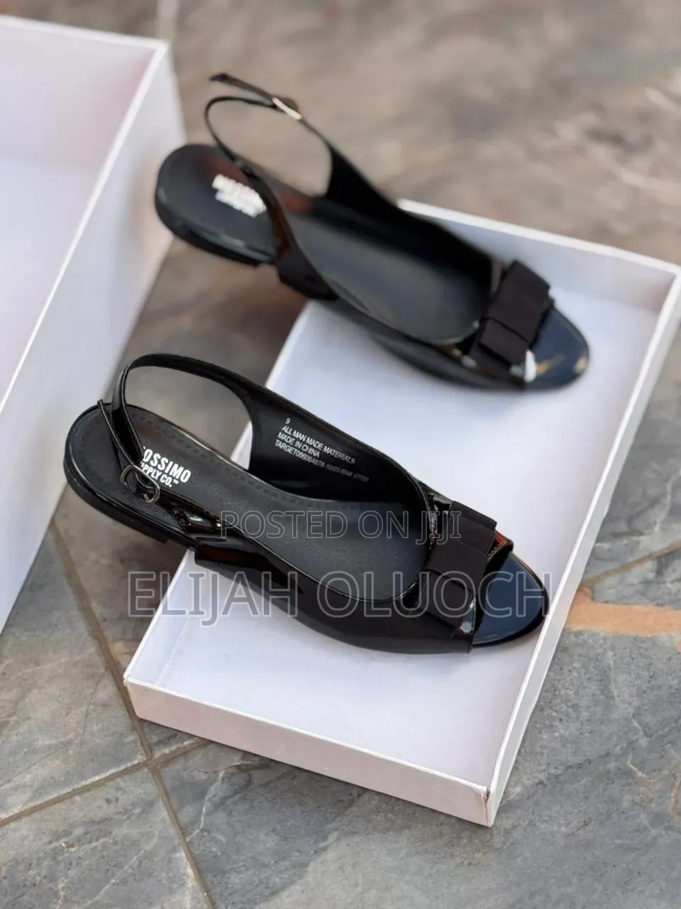 High Quality (Mossimo) Sling-Back Peeptoe Flat
