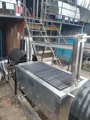 Cemented Stainless Steel Grill