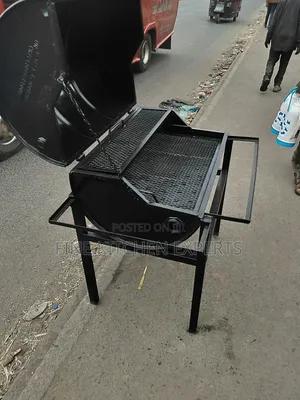 Drum Made Barbecue Grill.