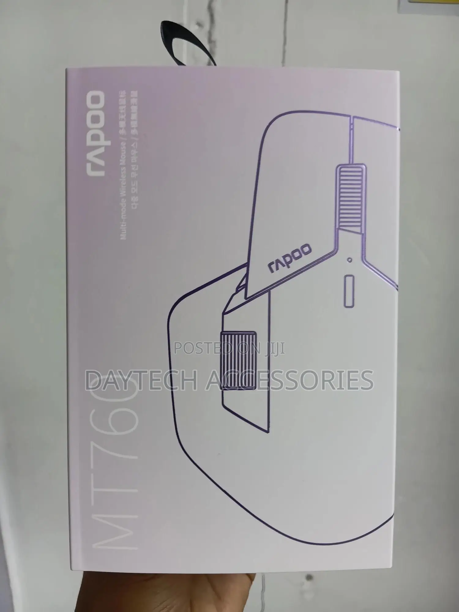 Rapoo Mt760 Multi-Device Wireless Mouse Bluetooth 5.0 Multi-Mode.