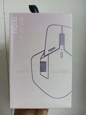 Rapoo Mt760 Mini Multi-Mode Wireless Mouse - Black