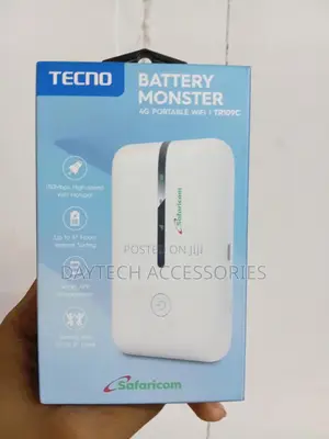 This Is a Tecno Tr109c 4g Portable Mobile Wi-Fi Hotspot Router.