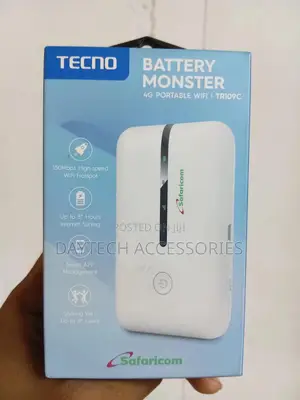 Tecno 4g Mifi Router Unlocked to All Networks - White