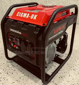 Cigma Uk Inverter Generator Set 3500 I O