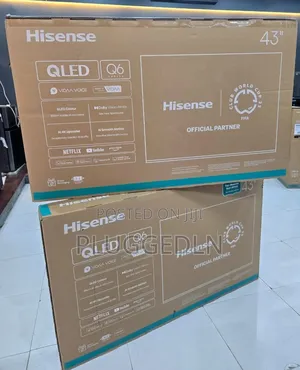Hisense 43 Inch Qled Smart Uhd Frameless (Q6 Series)