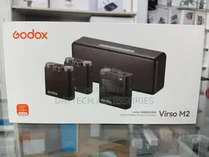 The Godox Virso M2 2.4ghz Wireless Microphone System.