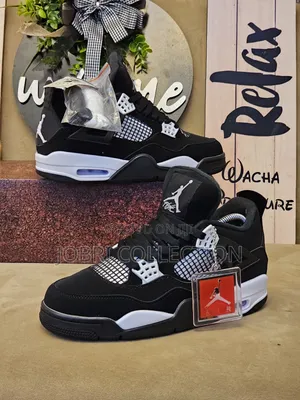 Fashion Leather Air Jordan 4 Quality Sneakers