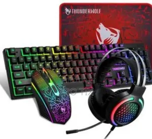 T Wolf 4 in 1 Gaming Combo