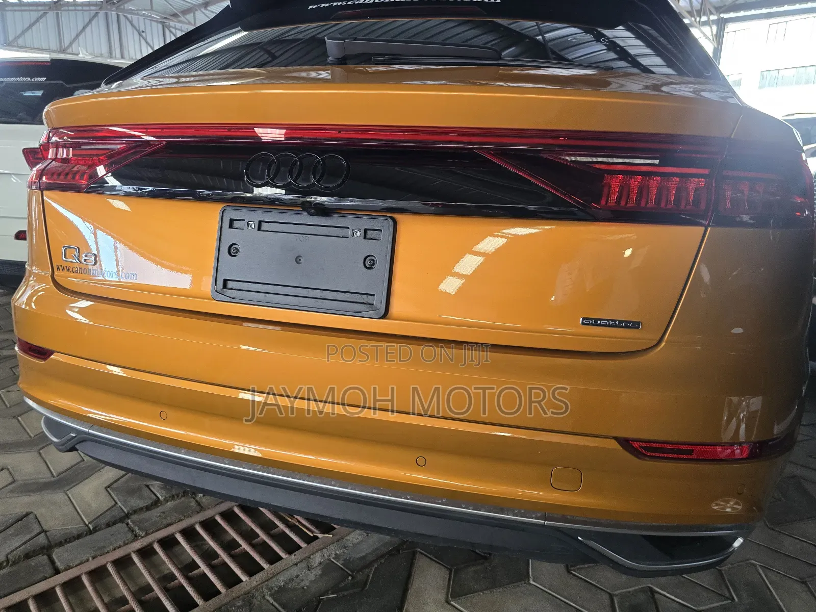 Audi Q8 2021 Yellow