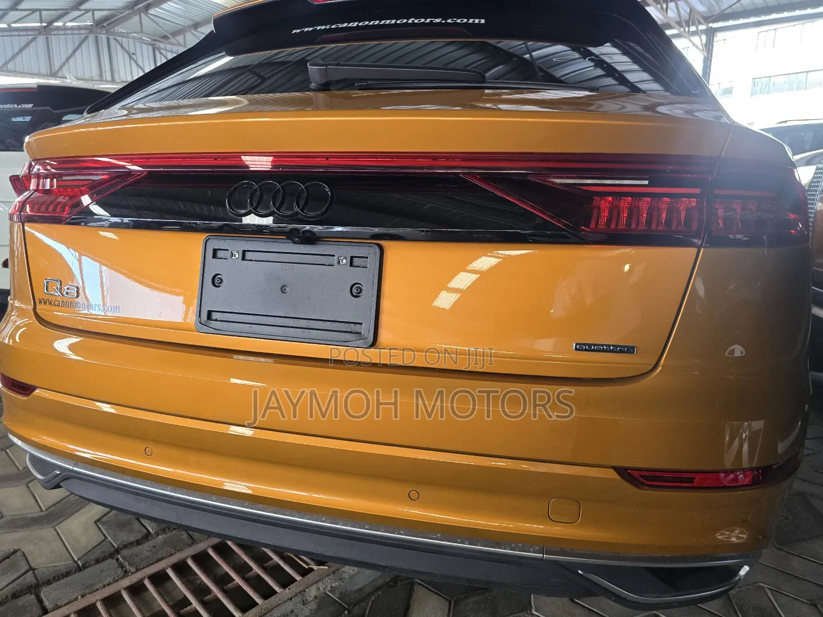 Audi Q8 2021 Yellow