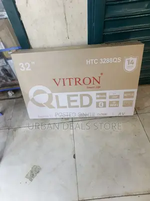Vitron 32” Smart Android Frameless Model HTC 3288qs