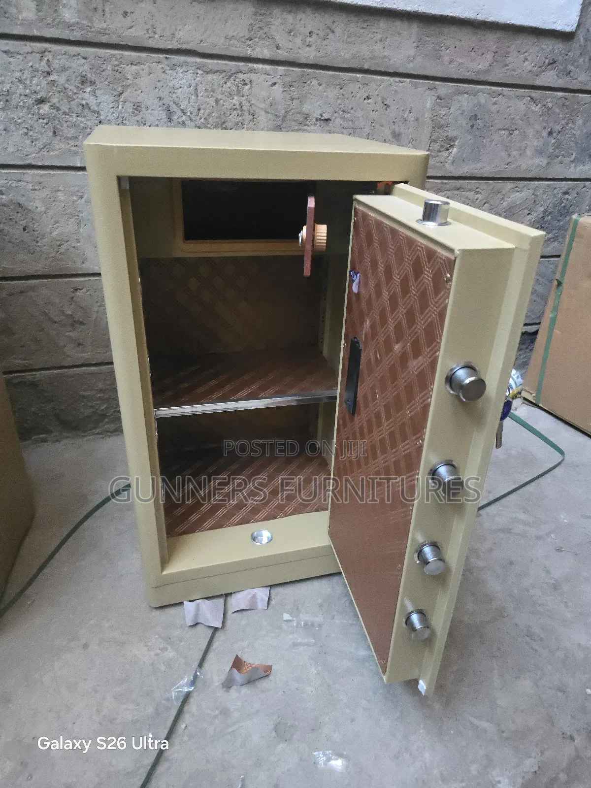 Golden Safe Box 80kgs