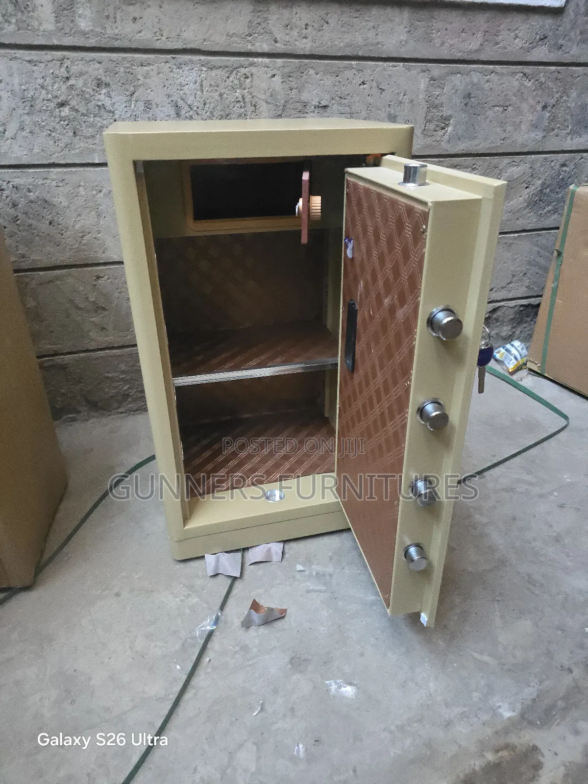 Golden Safe Box 80kgs
