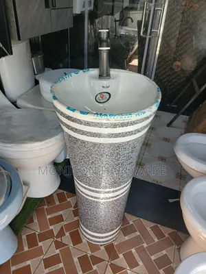 Classy Hand Wash Sink-Grey and White