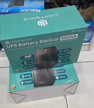 1050va Ups Backup Battery 1kva Lightwave Ups With 2 Universal Outlets