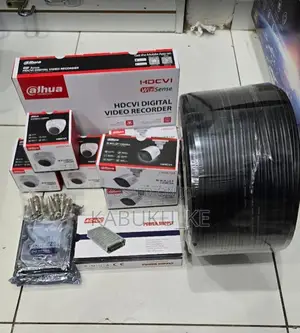 Dahua 4 Channel Complete Kit Camera Set CCTV Security Full Hd 1080p