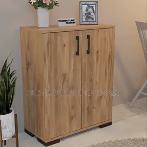 White Customized 2-Door Credenza Document Cabinet