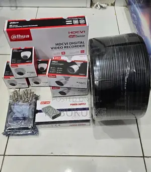Dahua 4 CCTV Camera Full Set Complete Kit 2mp