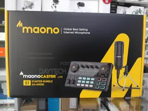 Maono Au-am200-s1 All-in-one Podcast Mixer Studio With Microphone
