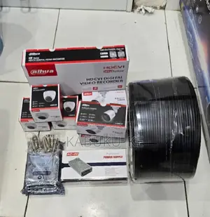 Dahua 4ch CCTV System Kit 4 Cameras Reliable Surveillance Coverage