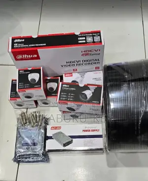 Dahua CCTV 4ch Kit 4 Cameras Hd Surveillance for Home Office