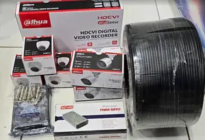 Dahua 4ch CCTV Kit 4 Cameras Smart Monitoring Security Package